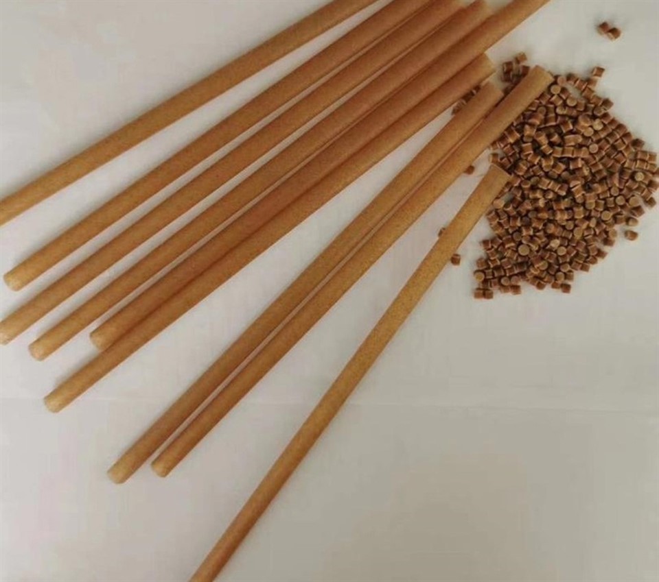 Bamboo Powder PLA Straw